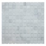 Mosaïque sol et mur Mineral marbre gris 2.3 x 2.3 cm