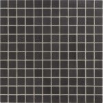 Mosaïque sol et mur Prestige gris anthracite 2.5 x 2.5 cm