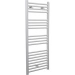 Sèche-serviettes eau chaude acier DELTACALOR Recto d blanc, 583 W