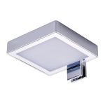 Spot pour miroir, l.10 x H.4.2 cm Square