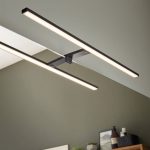 Spot pour miroir, l.80 x H.3.7 cm Slim