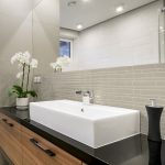 Lot de 6 crédences adhésives SMART TILES Milano, taupe, 29.34 x 24.46 cm