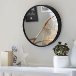 Miroir rond Jeu de profondeur, noir diam.30.4 cm