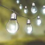 Guirlande extérieure LED intégrée = 60 Lm, noir