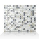 Crédence adhésive Imitant carrelage minimo noche, l.29.34 x L.24.49 cm, SMART TI