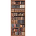 Sticker porte Biblio ancienne 83 cm x 204 cm