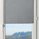 Vitrage, Lisa anthracite l.60 x H.120 cm