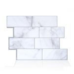 Crédence adhésive Metro carreira, lot de 6, l.29.36 x L.21.29 cm, SMART TILES