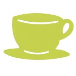 Embrasse aimantée Tasse, vert