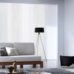 Panneau japonais Loft, blanc, H.250 x l.50 cm