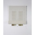 Store bateau Vinci lin, beige H.250 x l.100 cm