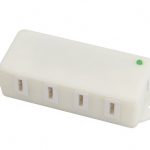 Multiprise 4 fiches Rio INSPIRE blanc