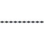 Frise, vinyle adhésive Tribs, l.7 cm x L.5 m