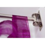 Barre de lucarne City chromé mat de 60 à 110 cm IB+