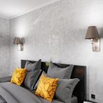 Voile de verre 480 g/m² Perle de verre à peindre effet 3d marbré, prépeint