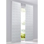 Panneau japonais Kaleido, bleu clair, H.300 x l.60 cm