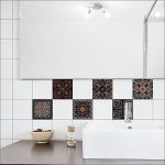 Sticker carrelage mural Carreaux Cantiano 15 cm x 15 cm