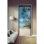 Sticker porte Mataeia 83 cm x 204 cm
