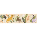 Frise, vinyle intissé Kids 4 jungle beige, l.13 cm x L.5 m, beige