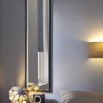 Miroir Lario INSPIRE, argent, l.30 x H.120 cm
