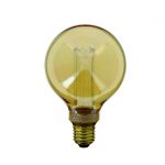 Ampoule décorative led Hologramme Spirale E27 200 Lm = 4 W blanc chaud, XANLITE