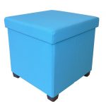 Pouf d'intérieur Coffre pliable, 35 x 35