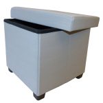 Pouf d'intérieur Coffre pliable, 35 x 35