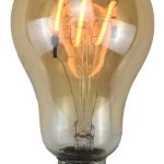 Ampoule décorative led ambré sphérique E14 240Lm = 35W blanc chaud, SAMPA HELIOS