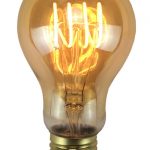 Ampoule décorative led ambré standard E27 240 Lm = 35 W blanc chaud SAMPA HELIOS