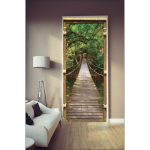 Sticker porte Amazonie 83 cm x 204 cm