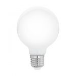 Ampoule décorative Globe, EGLO, Led E27 verre, 40W, blanc