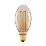 Ampoule décorative led ambré flamme E27 200 Lm = 40 W blanc chaud, EGLO