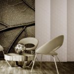 Panneau japonais Ecaille, taupe, H.250 x l.50 cm