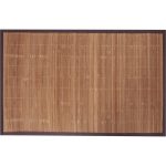 Tapis de bain l.50 x L.80 cm jaune, Bamboo SENSEA