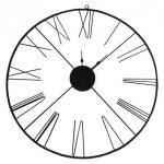 Horloge métal Chiffres romains Diam.52 cm