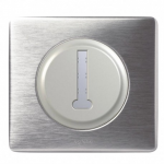 Legrand Céliane - Prise Téléphone en T 8 contacts - Ensemble Aluminium complet à Griffes