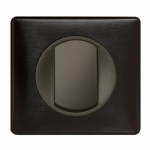 Legrand Céliane - Bouton Poussoir 6A - Ensemble Carbone complet à Griffes