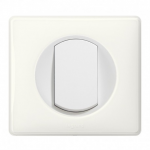 Legrand Céliane - Bouton Poussoir 6A - Ensemble Blanc complet à Griffes
