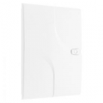 IKEPE Porte blanche pour tableau électrique 2 rangées 13 modules