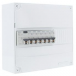 SIEMENS Tableau électrique prééquipé 1 rangée 1ID 40A 6 disjoncteurs