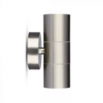 Applique Murale Extérieure Directe / Indirecte V-TAC Pour 2 Ampoules LED GU10 IP44 Acier VT-7622