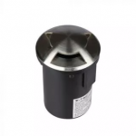Encastré de Sol Rond V-TAC 12V IP67 Pour Ampoule LED GU5.3 Trois ouvertures Argenté VT-7678-3