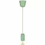 Suspension Luminaire V-TAC Pour Ampoule LED E27 Concrete Verte VT-7668