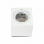 Support Saillie Carré V-TAC Pour Ampoule LED GU10 Blanc VT-716 FS