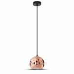 Suspension Luminaire V-TAC Pour Ampoule LED E27 Cuivre VT-8250 FS