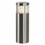 Borne Extérieure SLV VAP SLIM 30cm IP44 Pour Ampoule LED E27 Inox Brossé