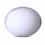 Sphère LED ovale lumineuse de jardin V-TAC D:20X14cm 1W IP67 RGB VT-7801