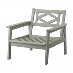 Fauteuil, extérieur, gris