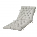 Matelas épais bain de soleil, gris, 190x60 cm