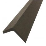 Lame de finition 4.8 x 4.8 x 195 cm - couleur chocolat